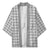 Gray Japanese Palaka Pride Kimono - Polynesian Pride