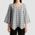 Gray Japanese Palaka Pride Kimono Sleeve Blouse - Polynesian Pride