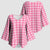 Pink Japanese Palaka Pride Kimono Sleeve Blouse - Polynesian Pride