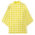 Yellow Japanese Palaka Pride Kimono - Polynesian Pride