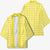 Yellow Japanese Palaka Pride Kimono - Polynesian Pride