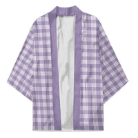 Lavender Japanese Palaka Pride Kimono - undefined