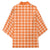 Orange Japanese Palaka Pride Kimono - Polynesian Pride