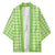 Bright Green Japanese Palaka Pride Kimono - Polynesian Pride