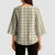 Khaki Japanese Palaka Pride Kimono Sleeve Blouse - Polynesian Pride