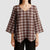 Brown Japanese Palaka Pride Kimono Sleeve Blouse - Polynesian Pride