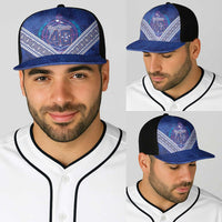 Toa Samoa Rugby Baseball Net Cap 40th Anniversary Samoan Siapo Pattern