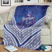Toa Samoa Rugby Blanket 40th Anniversary Samoan Siapo Pattern LT14 - Polynesian Pride
