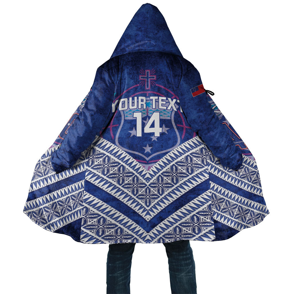 Toa Samoa Rugby Custom Cloak 40th Anniversary Samoan Siapo Pattern
