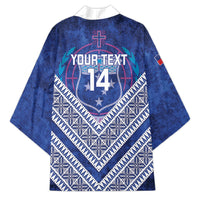 Toa Samoa Rugby Custom Kimono 40th Anniversary Samoan Siapo Pattern