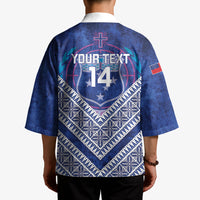 Toa Samoa Rugby Custom Kimono 40th Anniversary Samoan Siapo Pattern