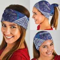 Toa Samoa Rugby Neck Gaiter 40th Anniversary Samoan Siapo Pattern LT14 - Polynesian Pride