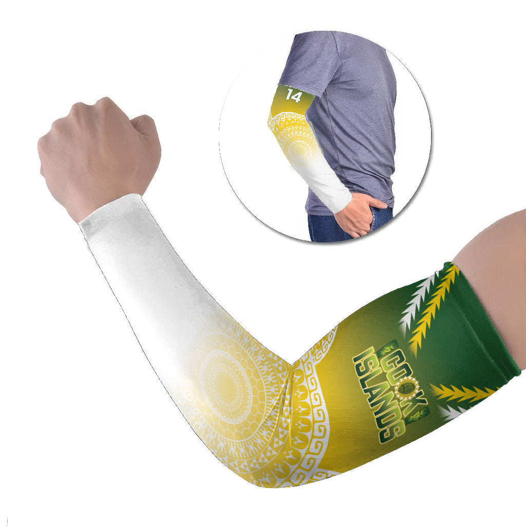 Cook Islands Rugby Custom Arm Sleeves Come On Kukis