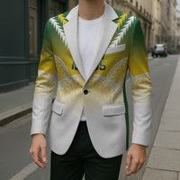 Cook Islands Rugby Custom Blazer Come On Kukis LT14 - Polynesian Pride