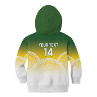Cook Islands Rugby Custom Kid Hoodie Come On Kukis LT14 - Polynesian Pride