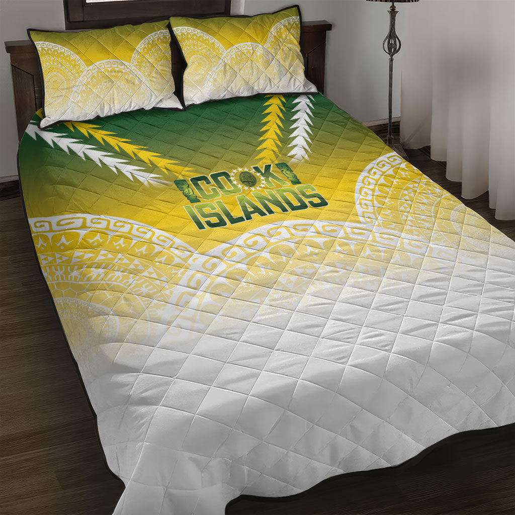 Cook Islands Rugby Quilt Bed Set Come On Kukis LT14 Multicolor - Polynesian Pride