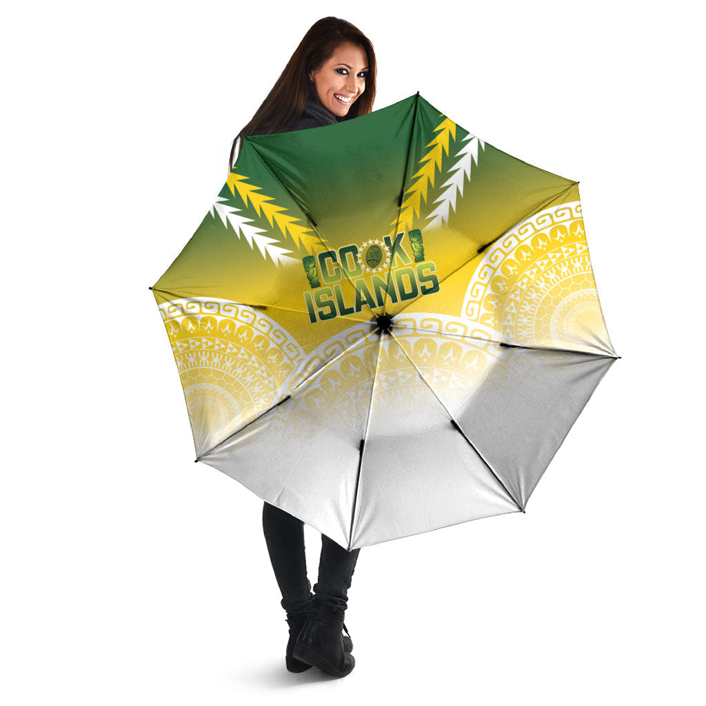 Cook Islands Rugby Umbrella Come On Kukis LT14 - Polynesian Pride