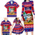 Custom Guam Christmas Family Matching Long Sleeve Bodycon Dress and Hawaiian Shirt Guaman Santas Felis Pasgua LT14 - Polynesian Pride