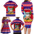 Custom Guam Christmas Family Matching Long Sleeve Bodycon Dress and Hawaiian Shirt Guaman Santas Felis Pasgua LT14 - Polynesian Pride