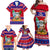 Custom Guam Christmas Family Matching Off Shoulder Maxi Dress and Hawaiian Shirt Guaman Santas Felis Pasgua LT14 - Polynesian Pride