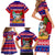 Custom Guam Christmas Family Matching Short Sleeve Bodycon Dress and Hawaiian Shirt Guaman Santas Felis Pasgua LT14 - Polynesian Pride