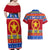 Custom Philippines Christmas Couples Matching Off Shoulder Maxi Dress and Hawaiian Shirt Filipino Parol Maligayang Pasko LT14 - Polynesian Pride