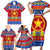 Custom Philippines Christmas Family Matching Short Sleeve Bodycon Dress and Hawaiian Shirt Filipino Parol Maligayang Pasko LT14 - Polynesian Pride