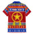 Custom Philippines Christmas Family Matching Short Sleeve Bodycon Dress and Hawaiian Shirt Filipino Parol Maligayang Pasko LT14 - Polynesian Pride