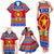 Custom Philippines Christmas Family Matching Tank Maxi Dress and Hawaiian Shirt Filipino Parol Maligayang Pasko LT14 - Polynesian Pride