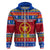 Custom Philippines Christmas Hoodie Filipino Parol Maligayang Pasko LT14 Zip Hoodie Blue - Polynesian Pride