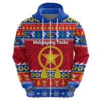 Custom Philippines Christmas Hoodie Filipino Parol Maligayang Pasko LT14 - Polynesian Pride
