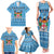 Custom Fiji Christmas Family Matching Tank Maxi Dress and Hawaiian Shirt Fijian Tapa Marau na Kerisimasi LT14 - Polynesian Pride