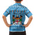 Custom Fiji Christmas Kid Hawaiian Shirt Fijian Tapa Marau na Kerisimasi LT14 - Polynesian Pride