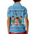 Custom Fiji Christmas Kid Polo Shirt Fijian Tapa Marau na Kerisimasi LT14 - Polynesian Pride