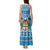 Custom Fiji Christmas Tank Maxi Dress Fijian Tapa Marau na Kerisimasi LT14 - Polynesian Pride