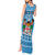 Custom Fiji Christmas Tank Maxi Dress Fijian Tapa Marau na Kerisimasi LT14 - Polynesian Pride