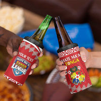 Custom Mate Maa Tonga 4 in 1 Can Cooler Tumbler 2024 Go Champions