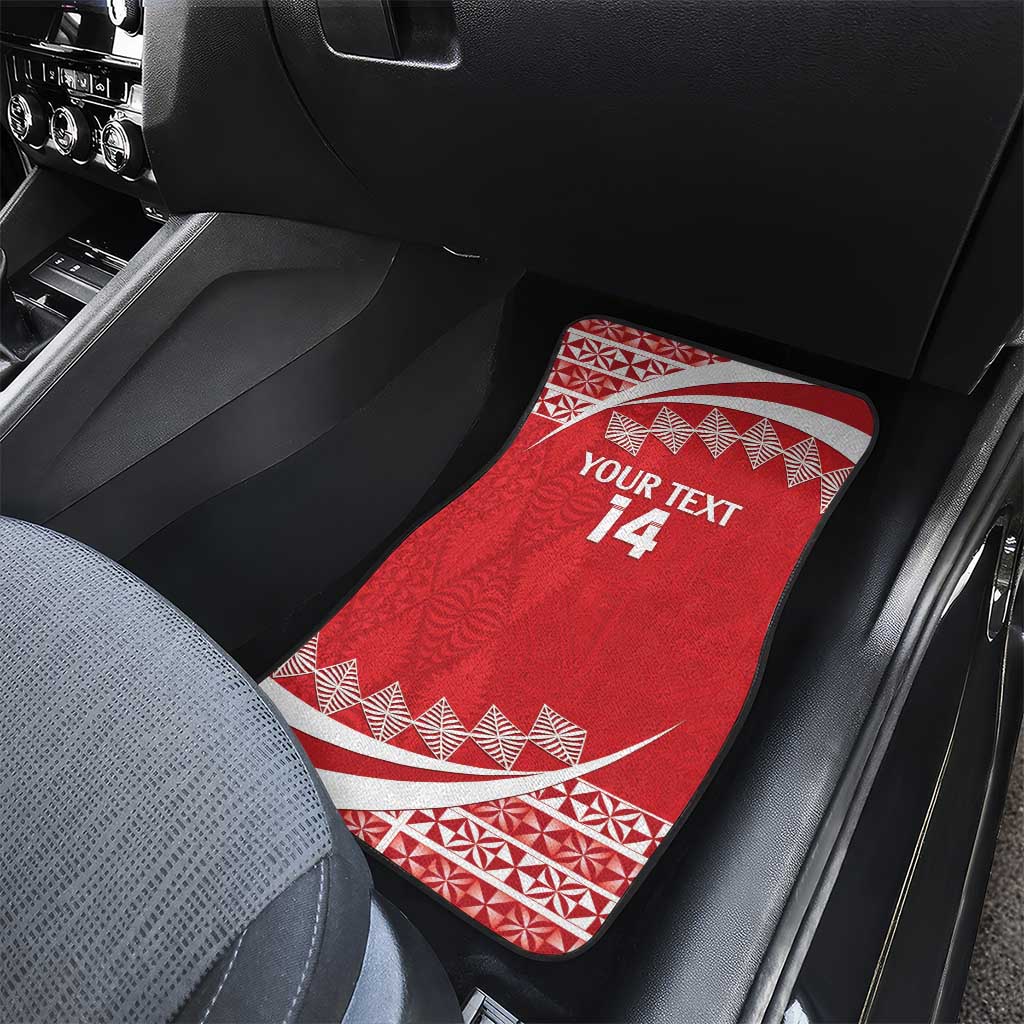 Custom Mate Maa Tonga Car Mats 2024 Go Champions LT14 - Polynesian Pride