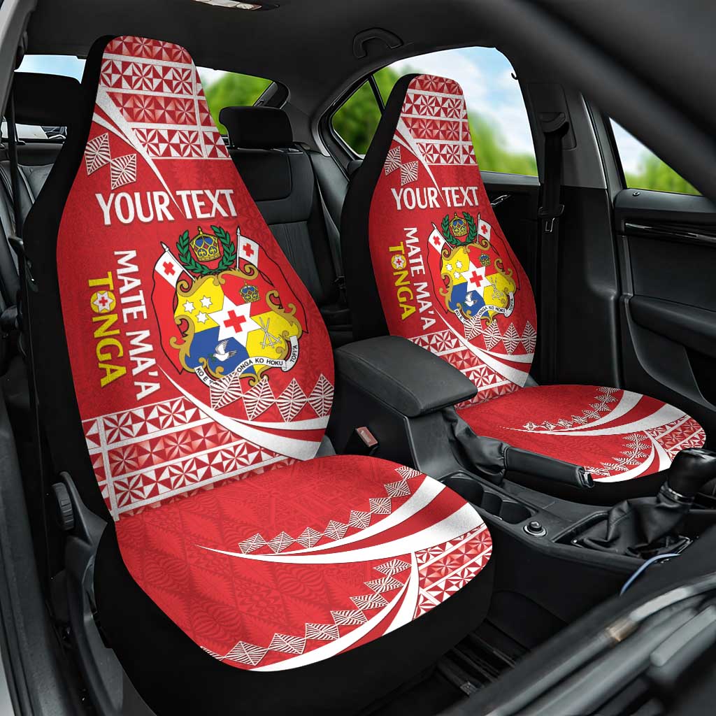 Custom Mate Maa Tonga Car Seat Cover 2024 Go Champions