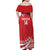 Custom Mate Maa Tonga Family Matching Off Shoulder Maxi Dress and Hawaiian Shirt 2024 Go Champions