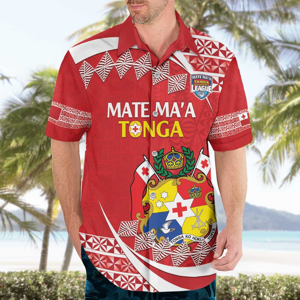 Custom Mate Maa Tonga Hawaiian Shirt 2024 Go Champions LT14 - Polynesian Pride