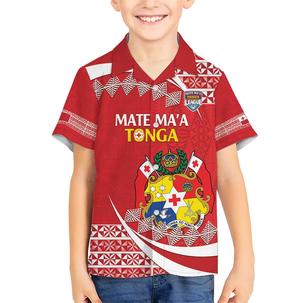 Custom Mate Maa Tonga Hawaiian Shirt 2024 Go Champions LT14 - Polynesian Pride