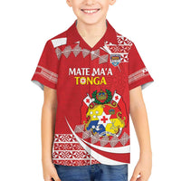 Custom Mate Maa Tonga Hawaiian Shirt 2024 Go Champions LT14 - Polynesian Pride