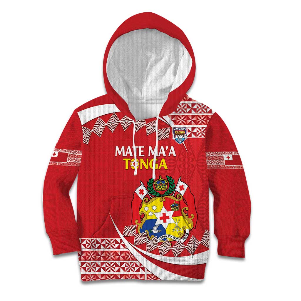 Custom Mate Maa Tonga Kid Hoodie 2024 Go Champions