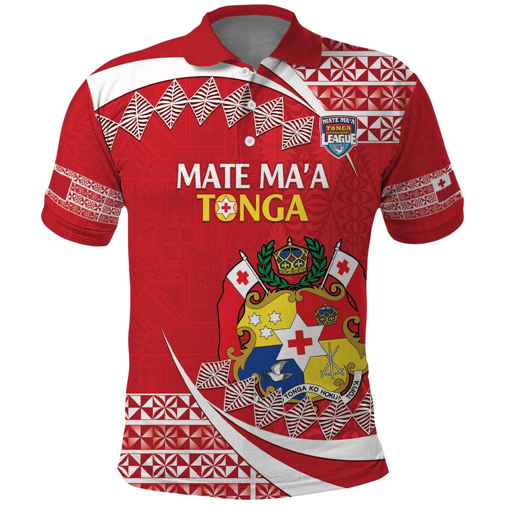 Custom Mate Maa Tonga Polo Shirt 2024 Go Champions