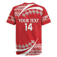 Custom Mate Maa Tonga Rugby Jersey 2024 Go Champions LT14 - Polynesian Pride
