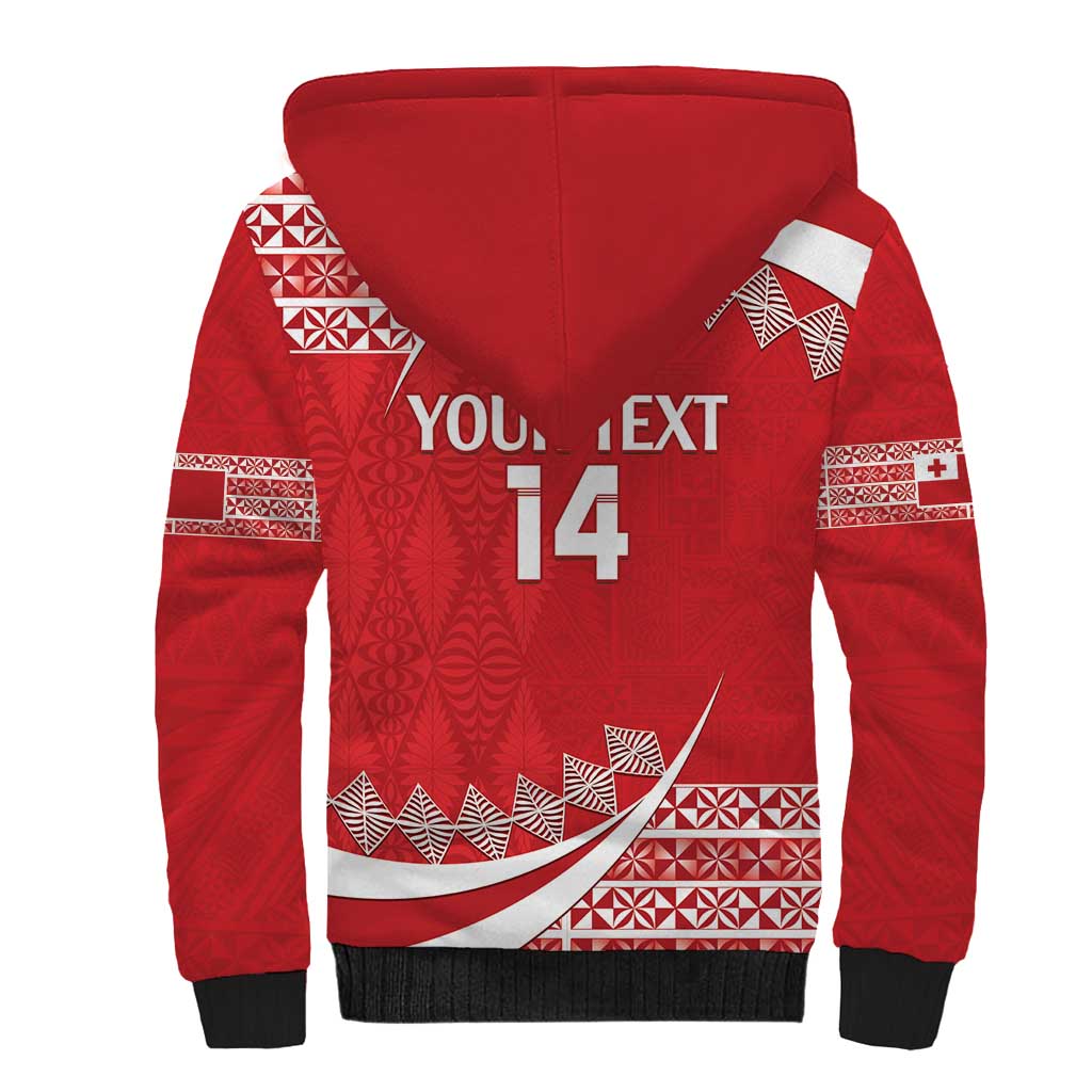 Custom Mate Maa Tonga Sherpa Hoodie 2024 Go Champions LT14 - Polynesian Pride