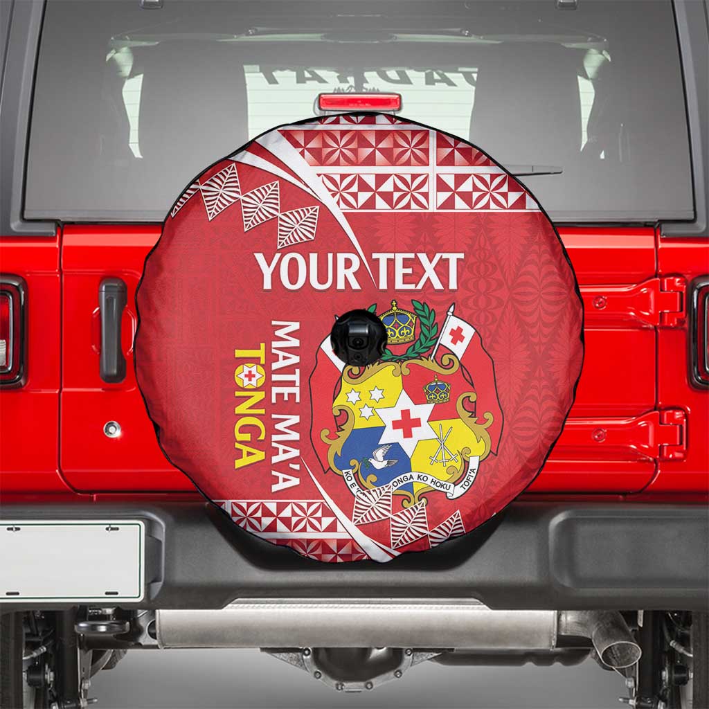 Custom Mate Maa Tonga Spare Tire Cover 2024 Go Champions LT14 - Polynesian Pride