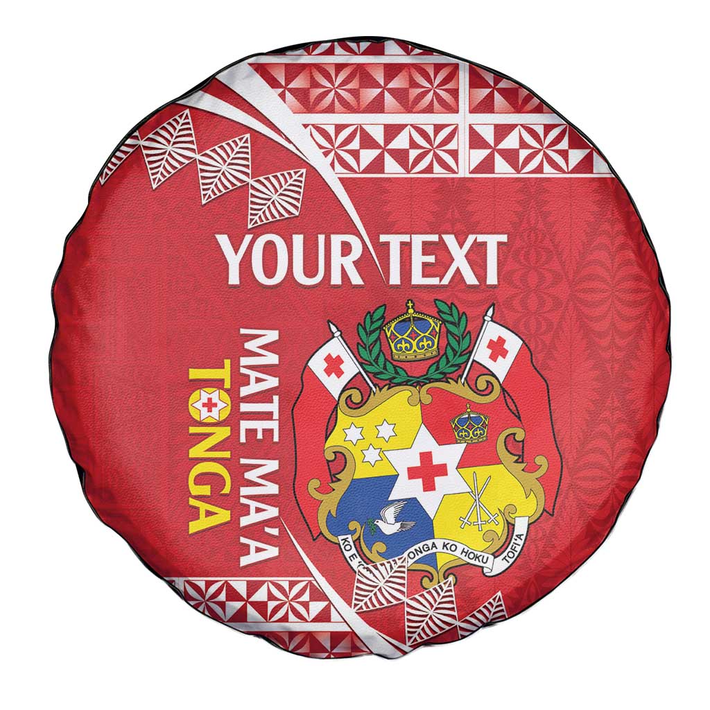 Custom Mate Maa Tonga Spare Tire Cover 2024 Go Champions LT14 - Polynesian Pride