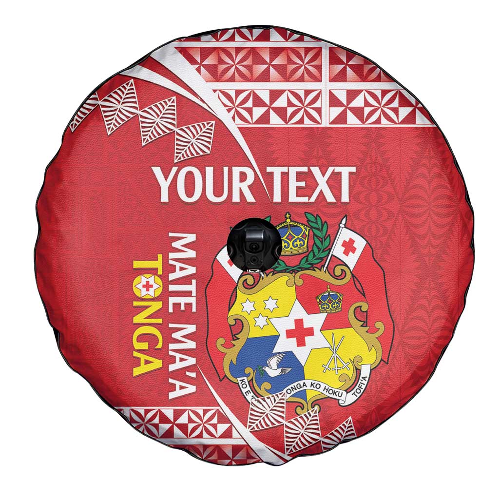 Custom Mate Maa Tonga Spare Tire Cover 2024 Go Champions LT14 - Polynesian Pride